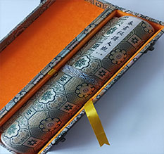 达州书画装裱案例